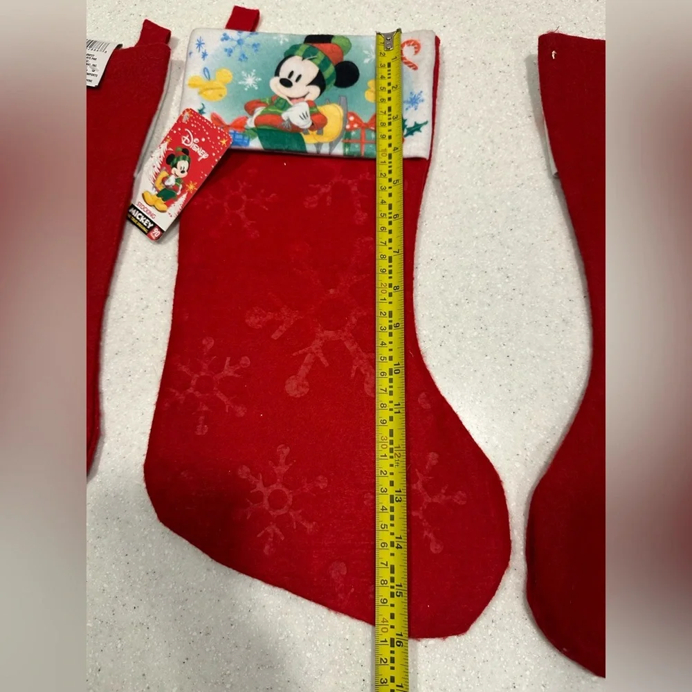 NWT Disney Mickey Mouse Christmas Stockings!